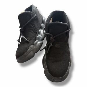 Champs Kids Black Slip-On Athletic Shoes